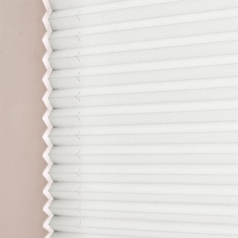 Plisségardin easylift m/greb Modehvid - Enkeltlag