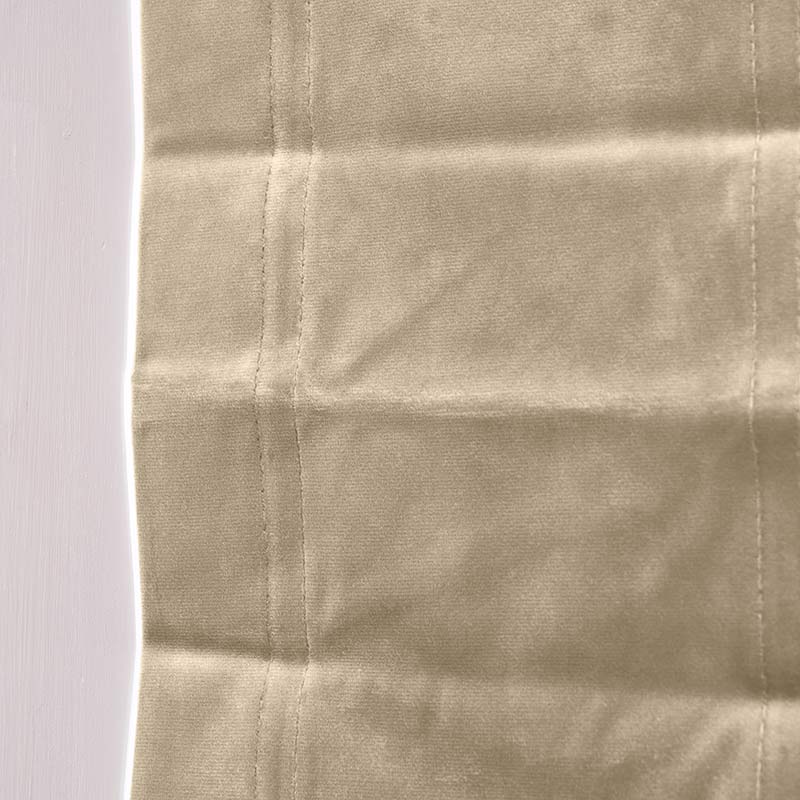 Foldegardin Duchesse - Sand