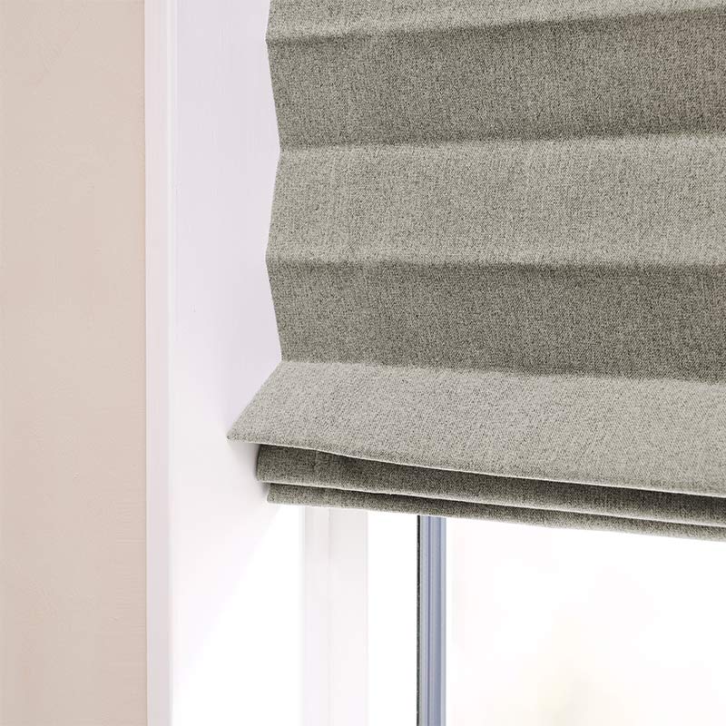 Foldegardin mørklægning Midnight - Ash taupe