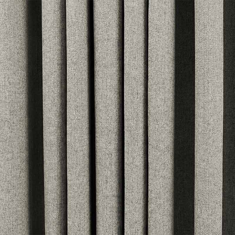 Stofgardin mørklægning Midnight - Ash taupe