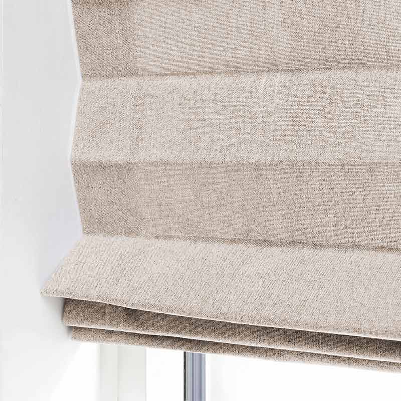 Foldegardin Divine - Khaki brun