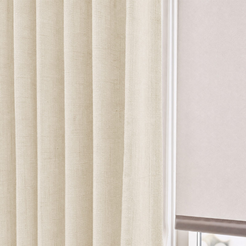 Stofgardin Delicate - Creme
