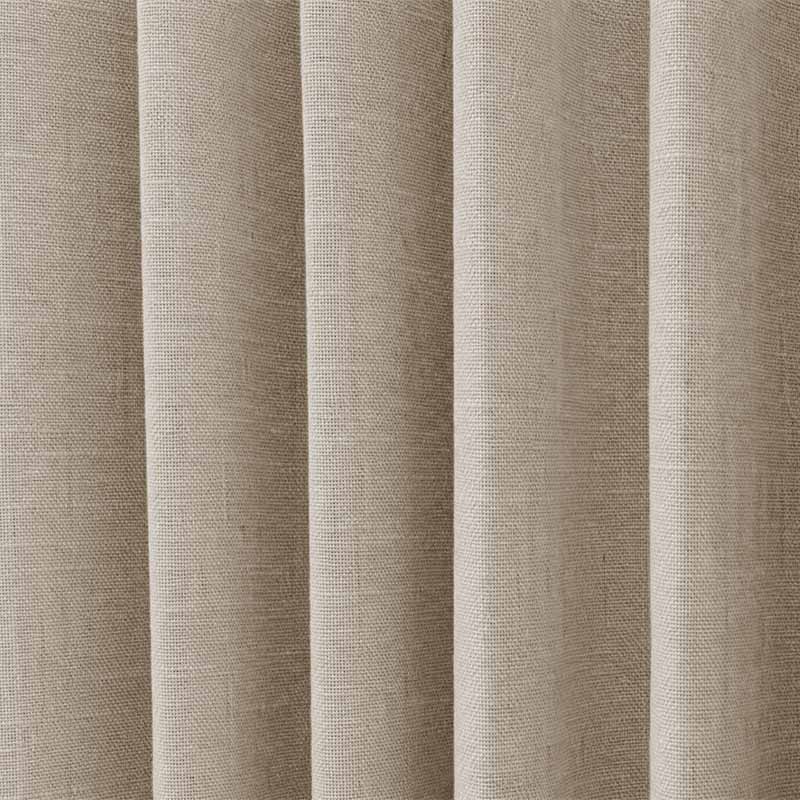 Stofgardin Delicate - Mørk sand
