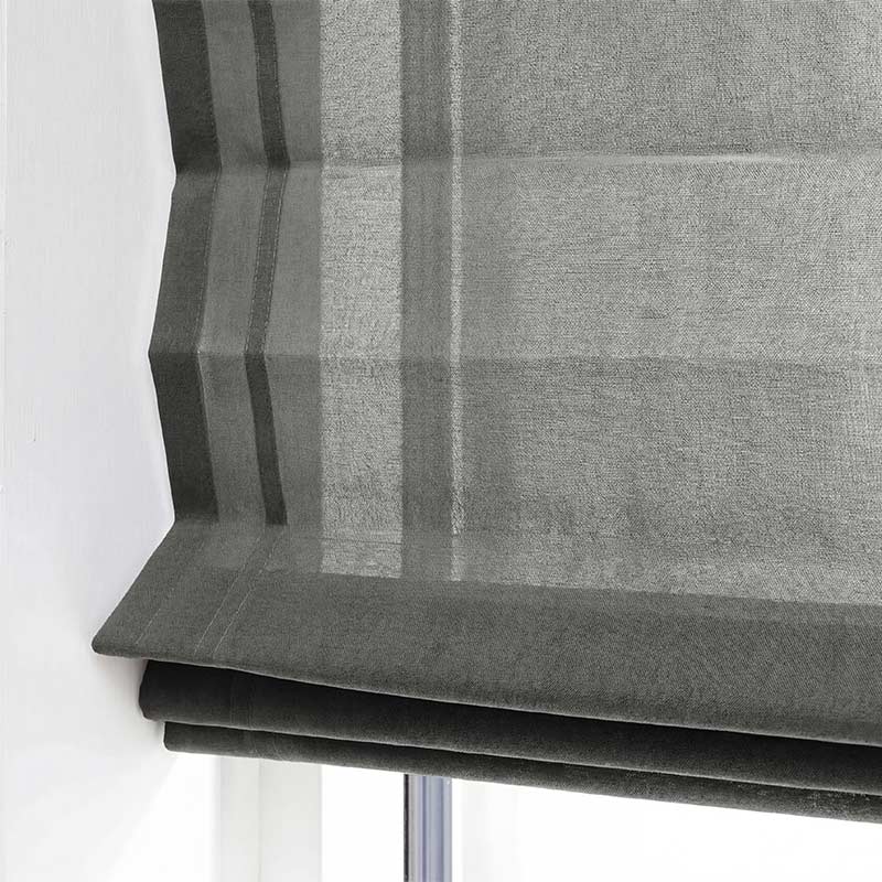 Foldegardin Tone - Charcoal
