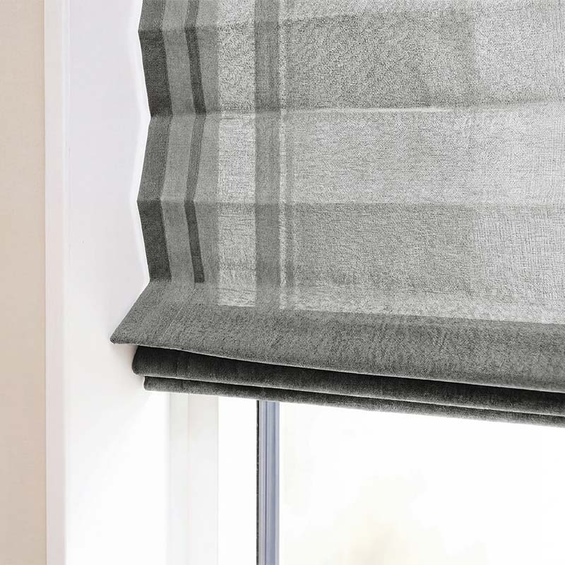 Foldegardin Tone - Charcoal